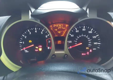 2013 Nissan Juke Sv из США, поврежденный, VIN JN8AF5MR2DT204641